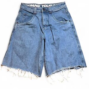Men’s Blue Denim Shorts